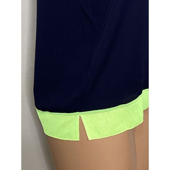 New. THEORY silk navy top. Retails $245 - Picture 7 of 11